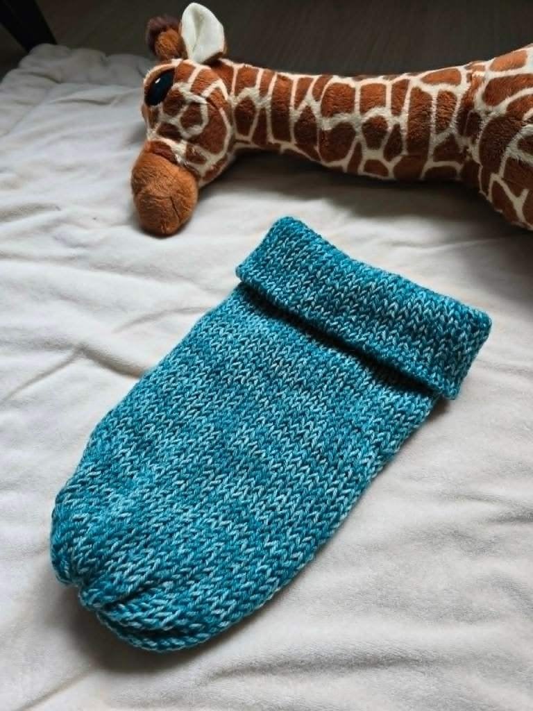 Blauw kleurrige newborn cocoon voor fotoshoots, Overige typen, Handgemaakt, Nieuw, Verzenden