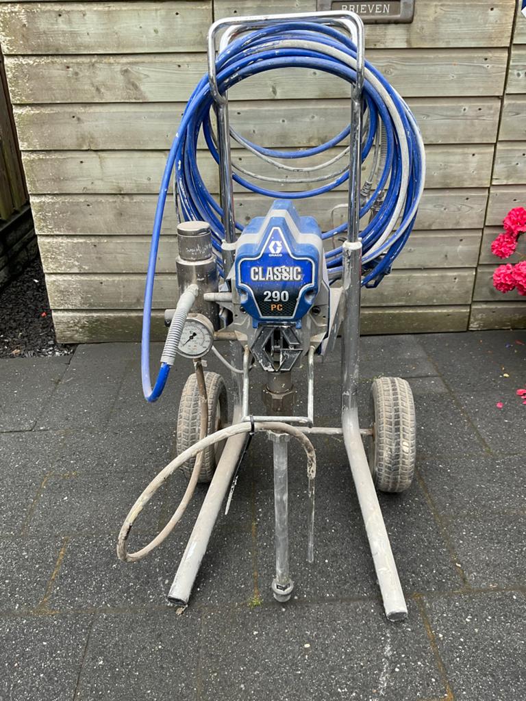 Graco Classic 290 PC Verfspuit - Professioneel Gebruikt, Ophalen, Gebruikt, Verfspuit of Verfpomp