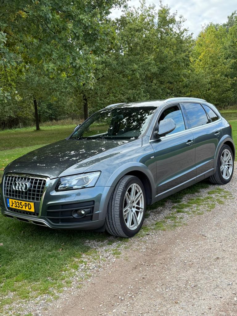 Audi Q5 2.0 Tfsi Quattro S-tronic 2011 Grijs, Auto's, Automaat, 1730 kg, Zwart, 4 cilinders