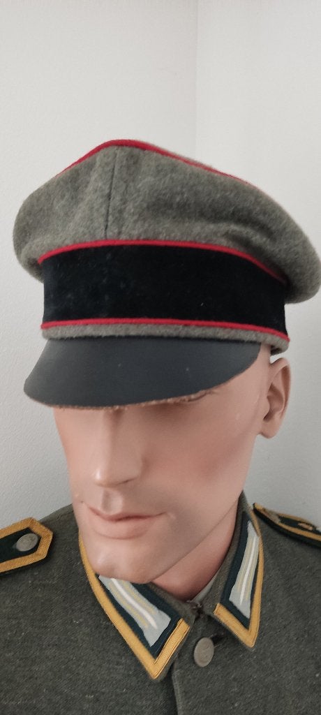 Duitse Knautsmutze Artillerie, Verzamelen, Militaria | Tweede Wereldoorlog, Ophalen of Verzenden, Landmacht, Duitsland, Helm of Baret