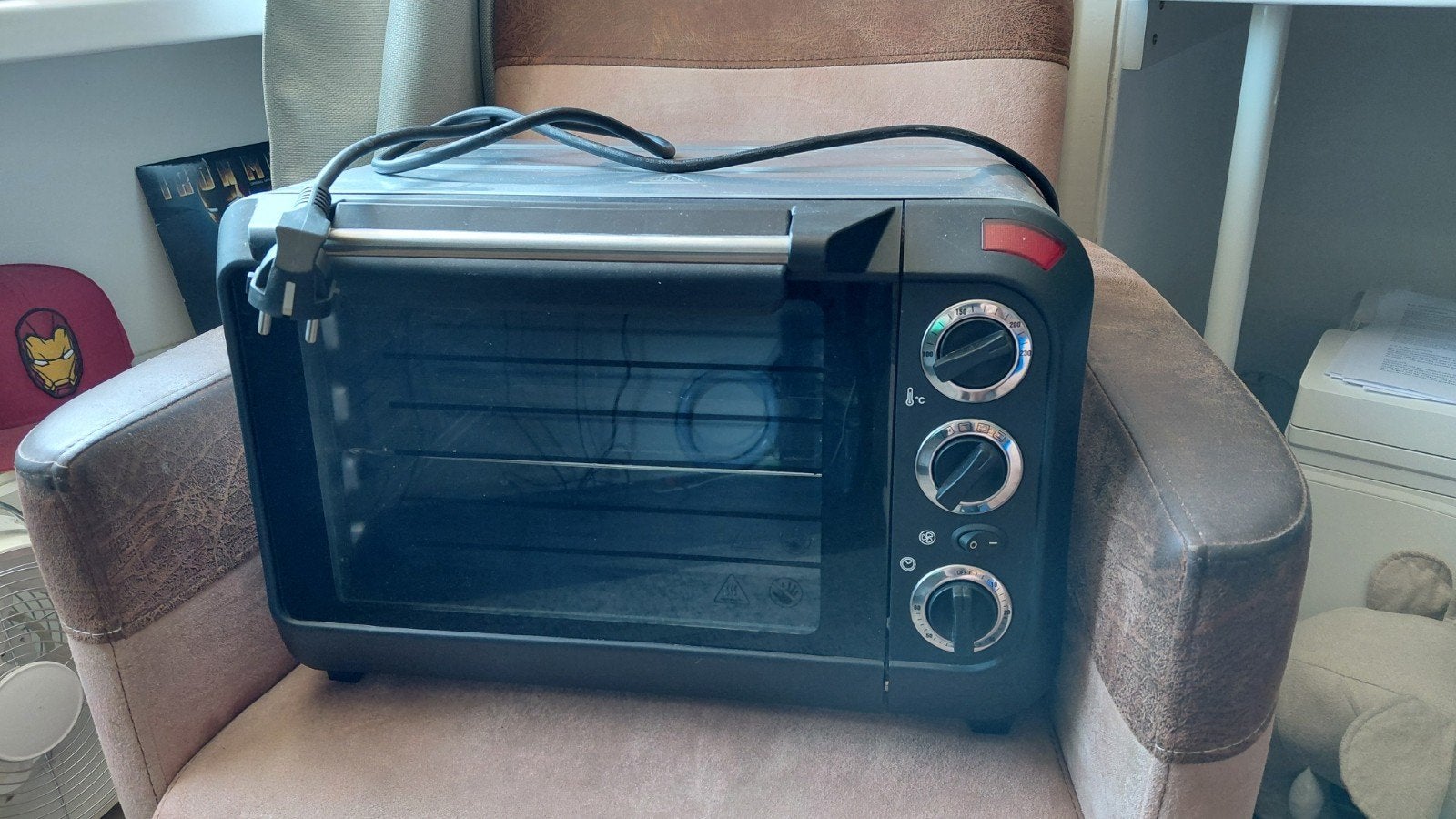 SilverCrest mini-oven, model SGB 1380 B2, Witgoed en Apparatuur, Ovens, Ophalen, Minder dan 45 cm, Gebruikt, Minder dan 45 cm