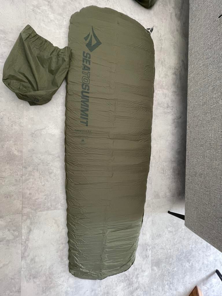 Sea to summit camp plus slaapmat self-inflatable, Ophalen, Zo goed als nieuw