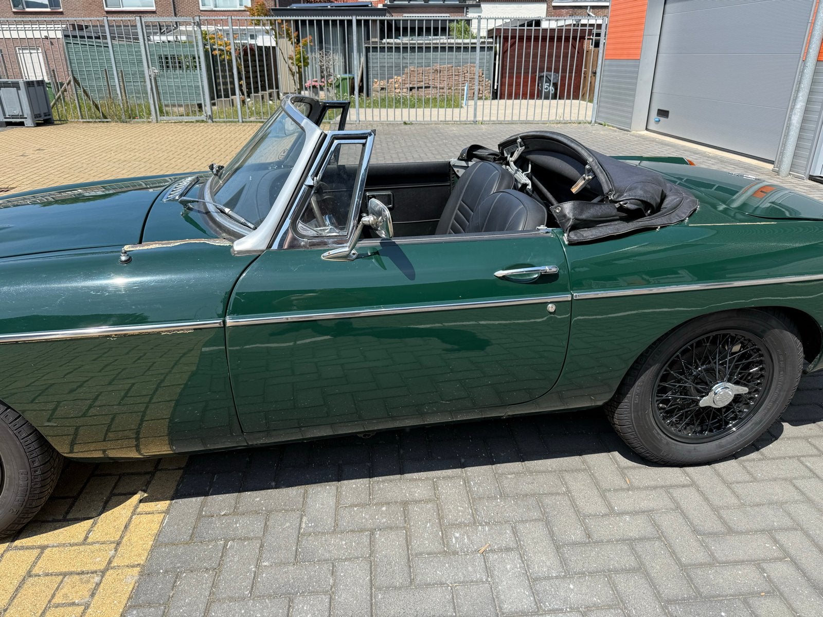 MG C 2.9 Cabriolet 1969 Groen, foto 12