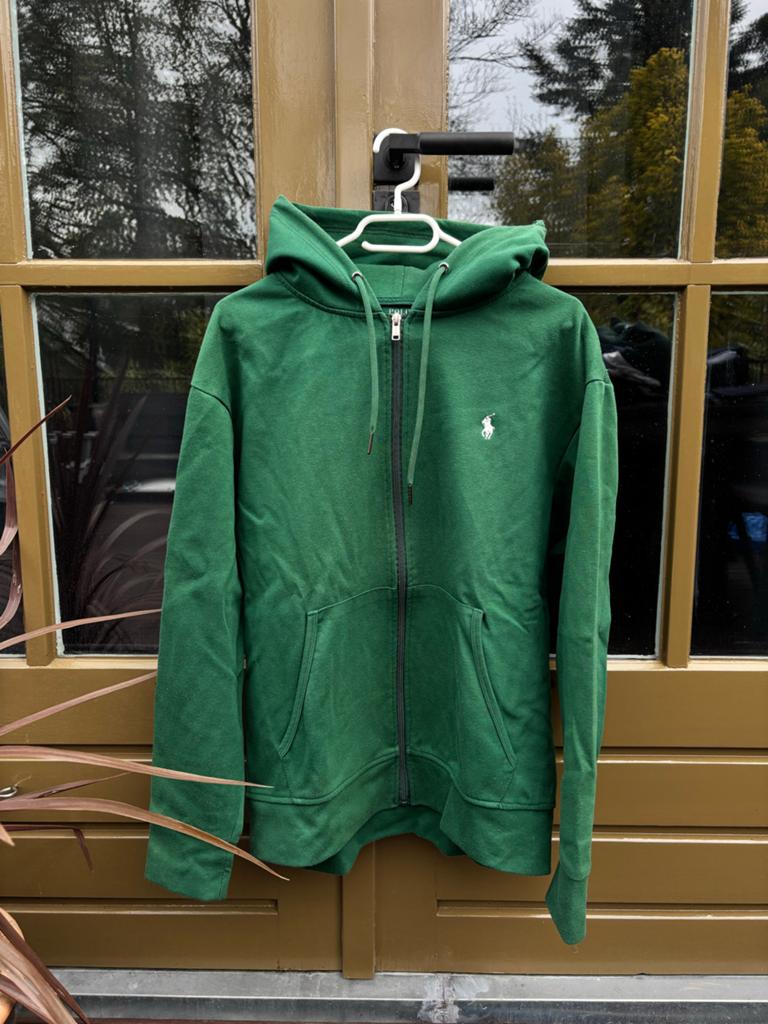 Polo Ralph Lauren vest groen maat L goede staat, Ophalen of Verzenden, Gedragen, Maat 52/54 (L), Groen