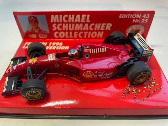 Ferrari Launch version 1996 M. Schumacher, Ophalen of Verzenden, Zo goed als nieuw, Formule 1