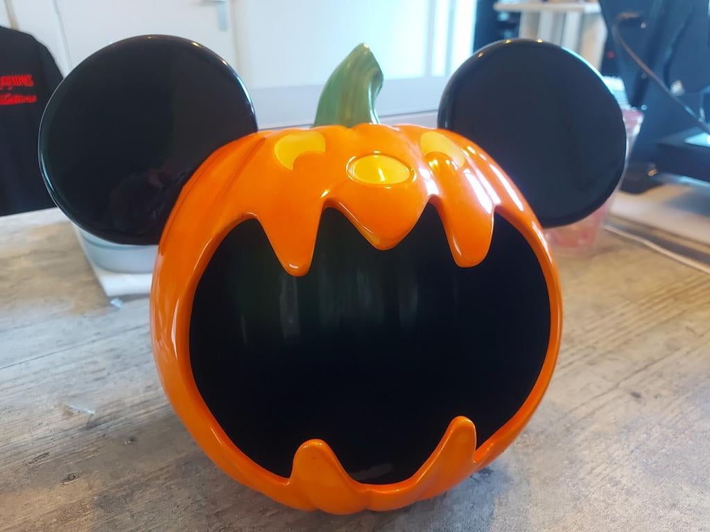 Mickey Mouse Halloween Pompoen Trick or Treat, Ophalen of Verzenden, Mickey Mouse, Zo goed als nieuw, Overige typen
