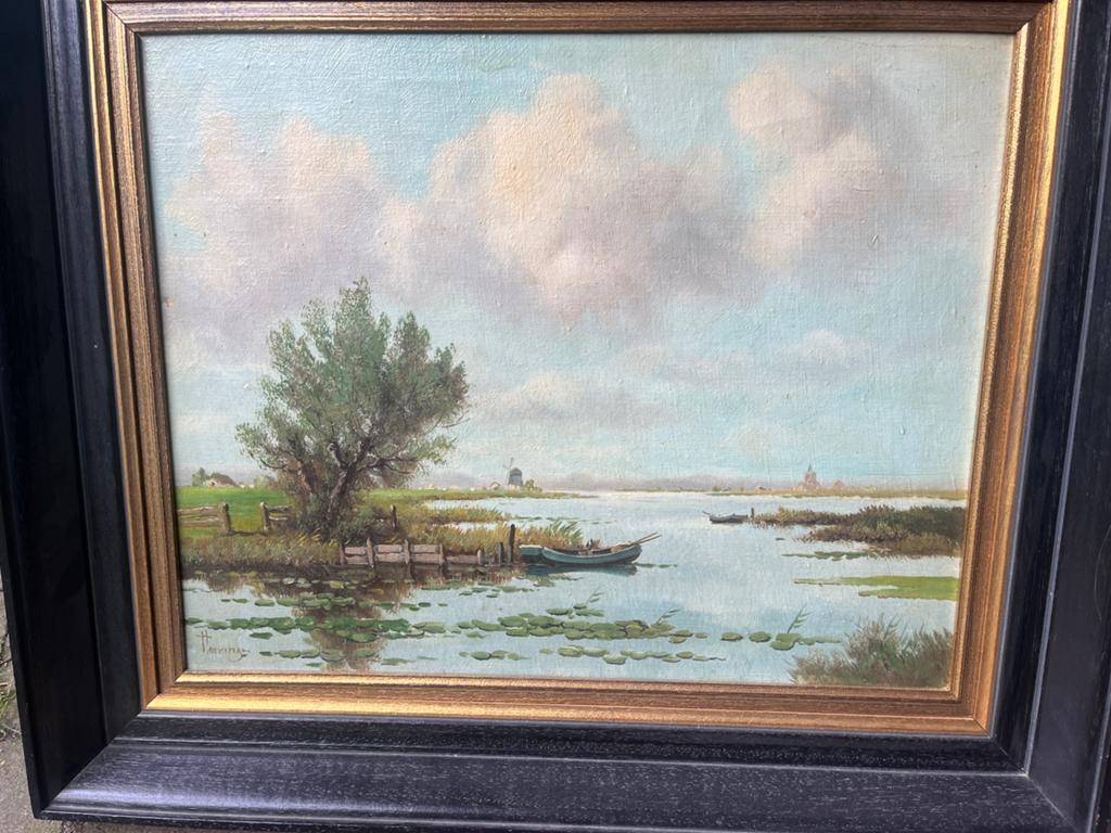 Klassiek schilderij, Ophalen of Verzenden