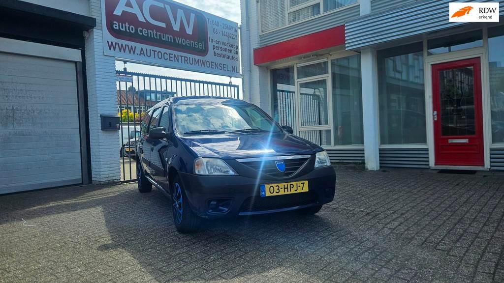 Dacia Logan MCV 1.6 Ambiance 7p., Auto's, Dacia, Bedrijf, Te koop, Logan MCV, ABS, Airconditioning, Centrale vergrendeling, Radio