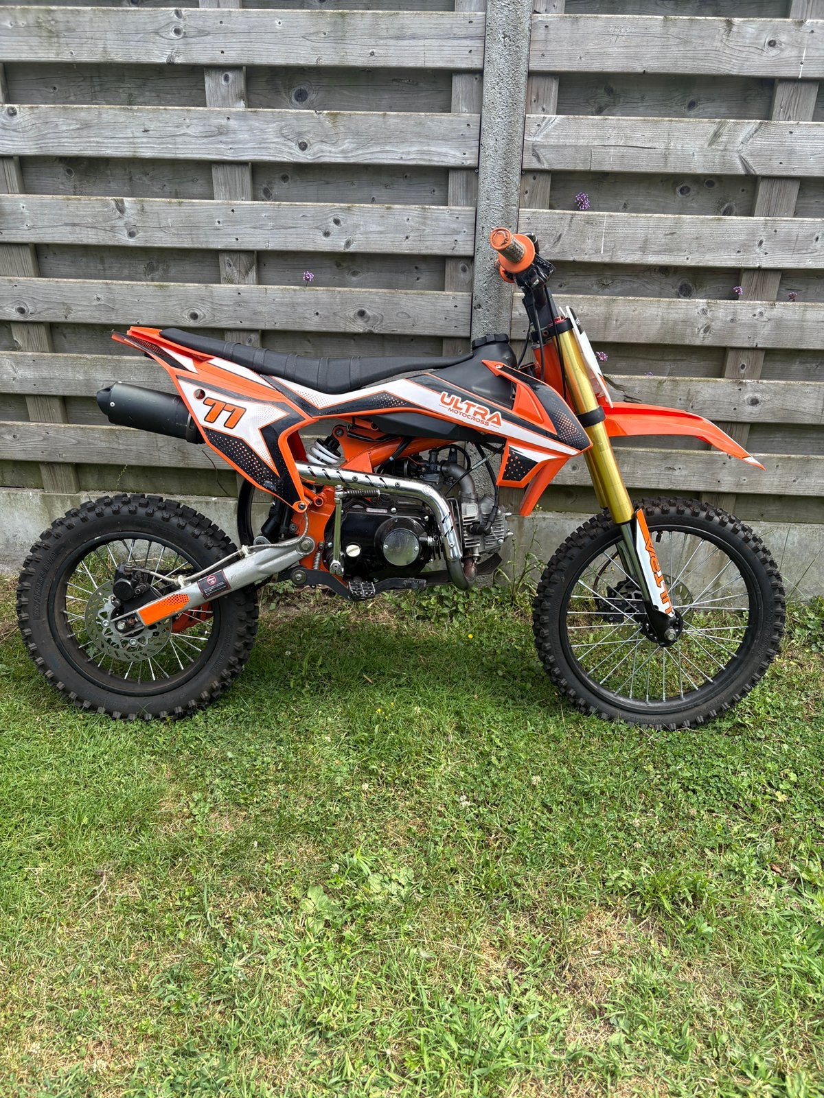 Ultra Motocross 125cc Pitbike 4-takt – Start & Rijdt Goed, Ophalen, Zo goed als nieuw, Pitbike