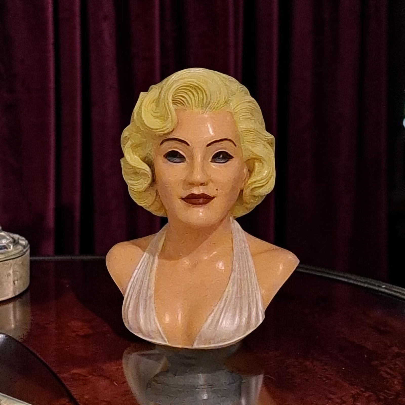 Marilyn Monroe Buste - Hollywood Glamour Decoratie, Buste, Kunststof, Ophalen of Verzenden, 20 - 50 cm