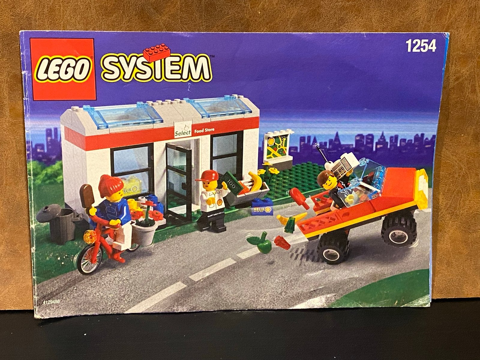 LEGO SYSTEM 1254 Select Food Store met instructieboekje, Ophalen of Verzenden, Gebruikt, Lego
