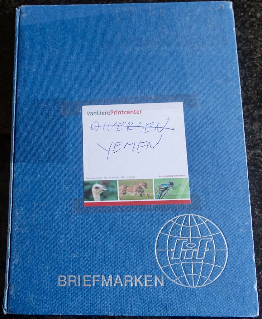 Insteekalbum postzegels Yemen, Ophalen of Verzenden, Buitenland