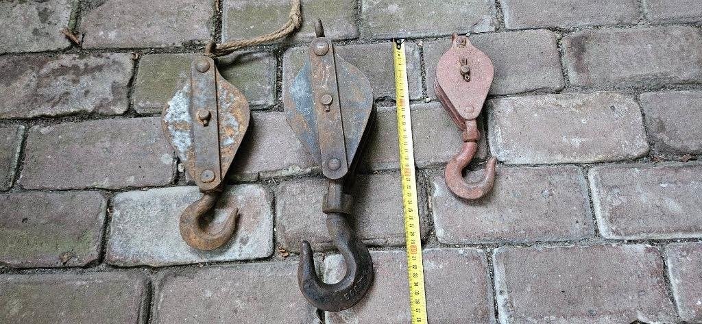 Zware industriële katrollen, Ophalen of Verzenden