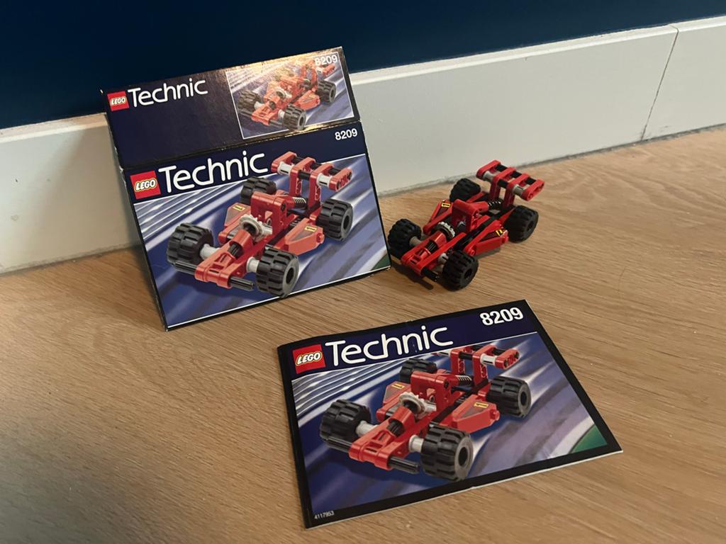 Lego Technic 8209 Racers: Rally Challenge, Ophalen, Lego, Zo goed als nieuw, Complete set