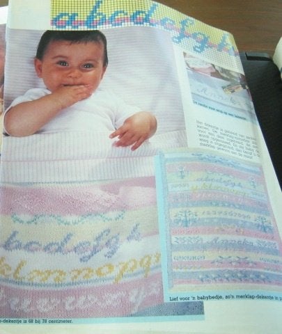 Breipatroon  Baby Dekentjes  nr 9075, Verzenden, Nieuw, Breien, Patroon of Boek