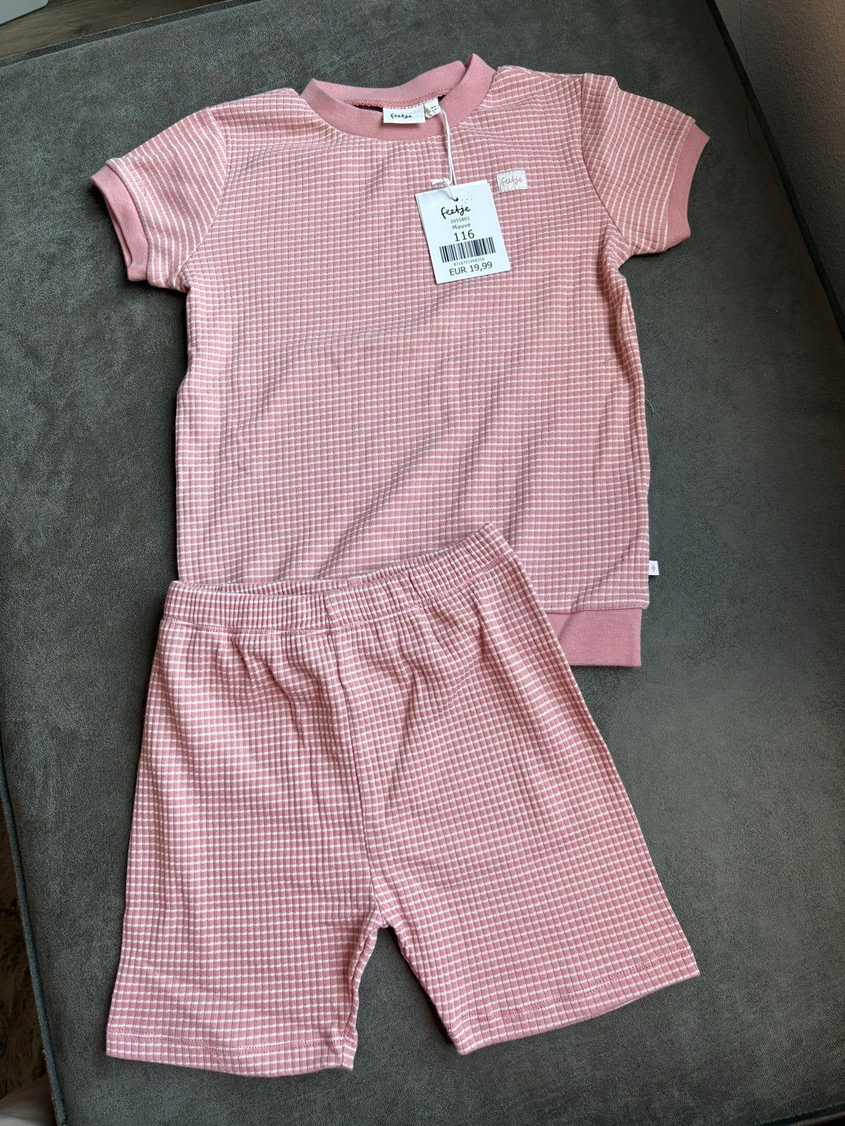 Feetje wafel pyjama maat 116 nieuw, Verzenden, Nieuw, Meisje, Nacht- of Onderkleding