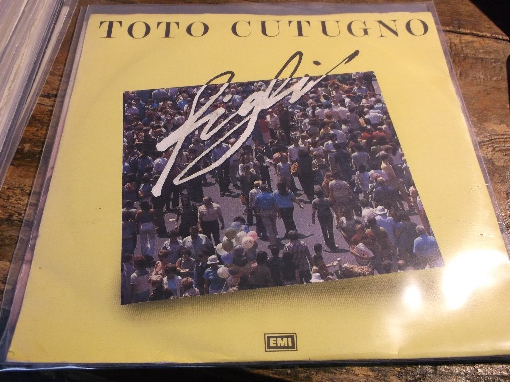toto cutugno Figli 57, Cd's en Dvd's, Ophalen of Verzenden, Gebruikt, 7 inch, Pop