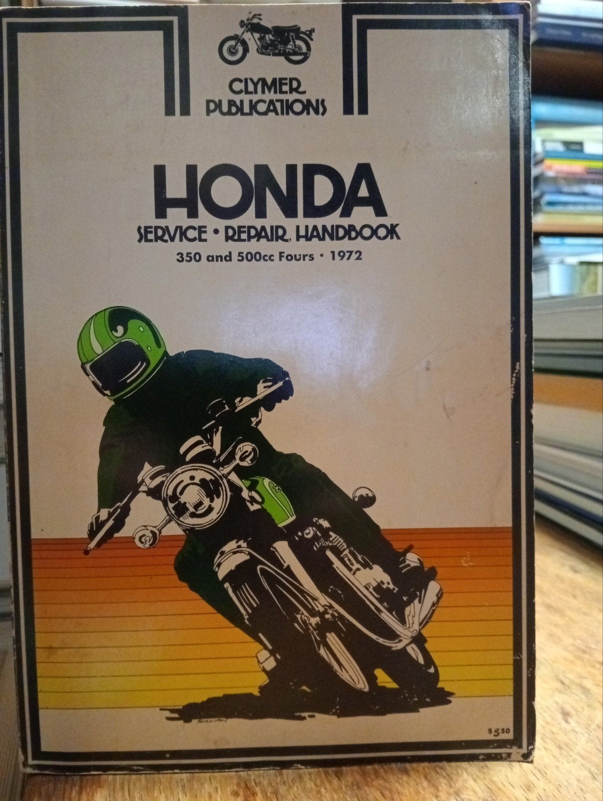 Honda repair handbook 350 and 500cc fours, Ophalen of Verzenden