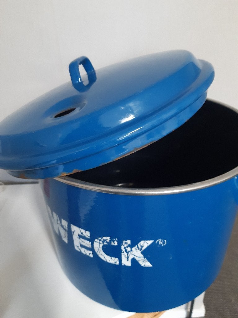 weckpan, Ophalen of Verzenden, Gebruikt, Emaille, Kookpan