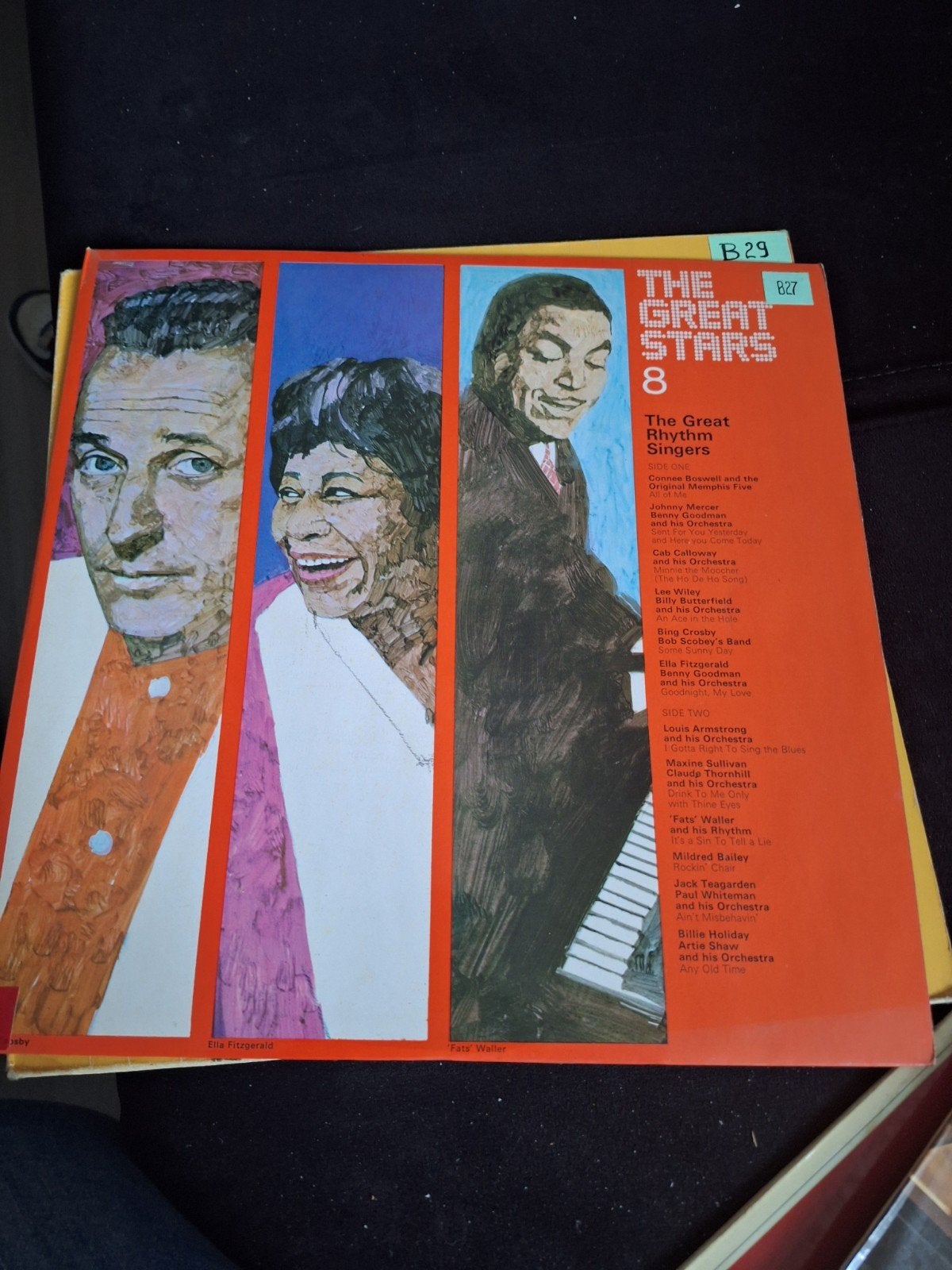 The Great Stars 8: The Great Rhythm Singers LP, Ophalen of Verzenden, Gebruikt, Jazz, Verzamelalbum