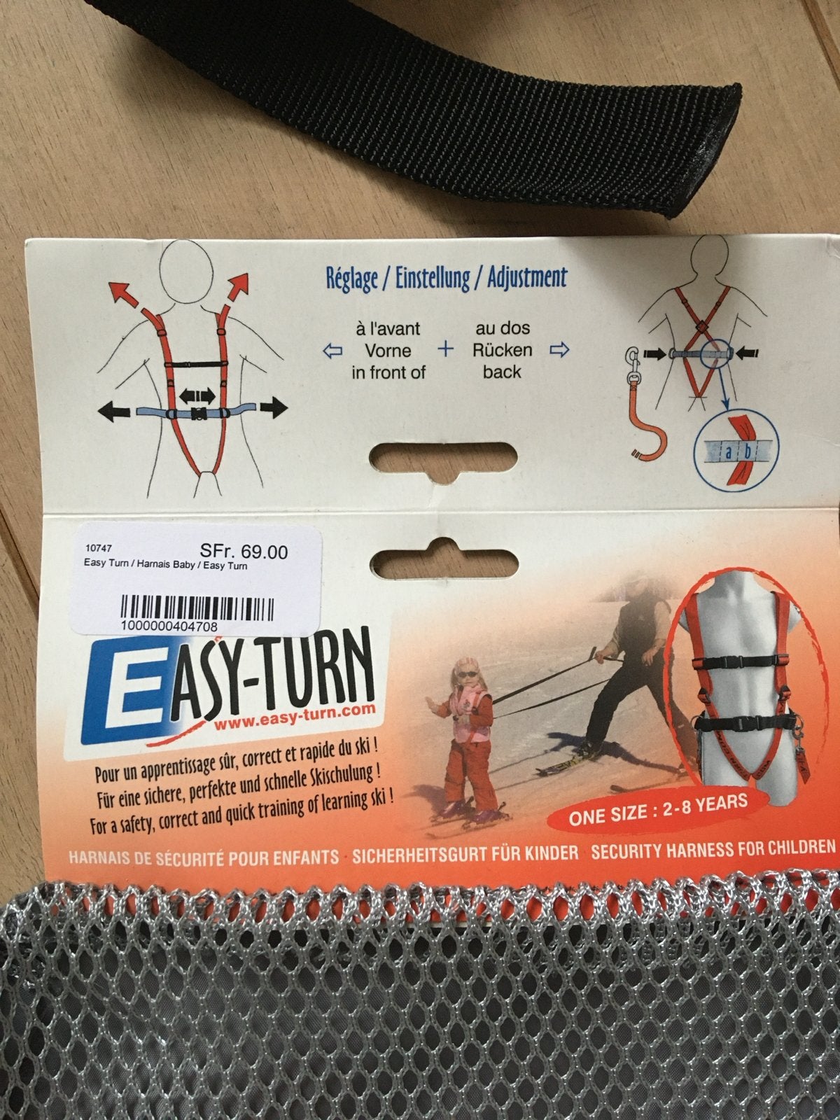 Easy-Turn Ski Harnas & Tryski Ski Trainer voor Kinderen, Overige merken, Overige typen, Ophalen of Verzenden, Zo goed als nieuw