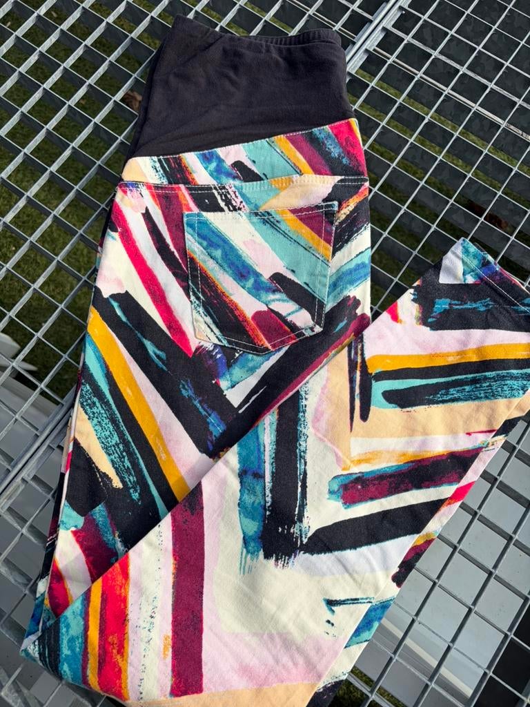 Vintage positiebroek maat 40, Ophalen of Verzenden, Zo goed als nieuw, Maat 38/40 (M), Broek of Spijkerbroek
