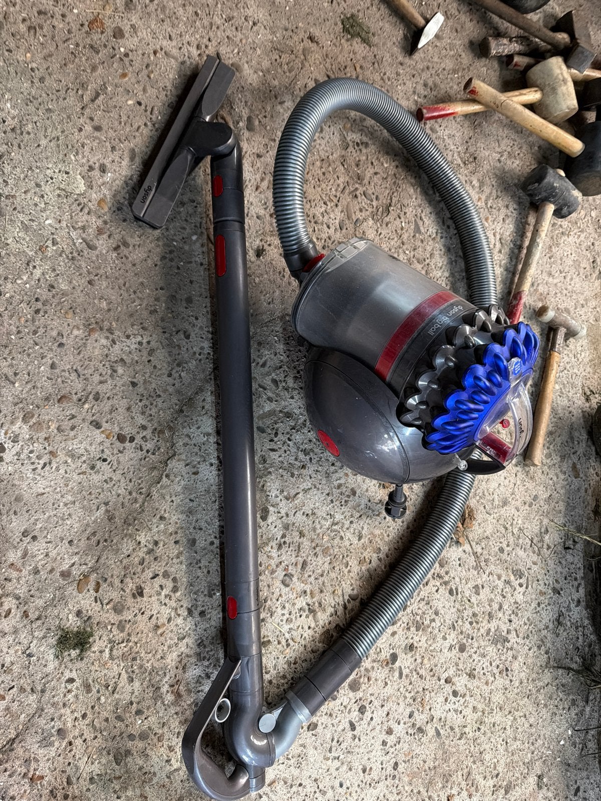 Dyson Big Ball sledestofzuiger, Witgoed en Apparatuur, Gebruikt, Ophalen of Verzenden, Dyson, Sledestofzuiger