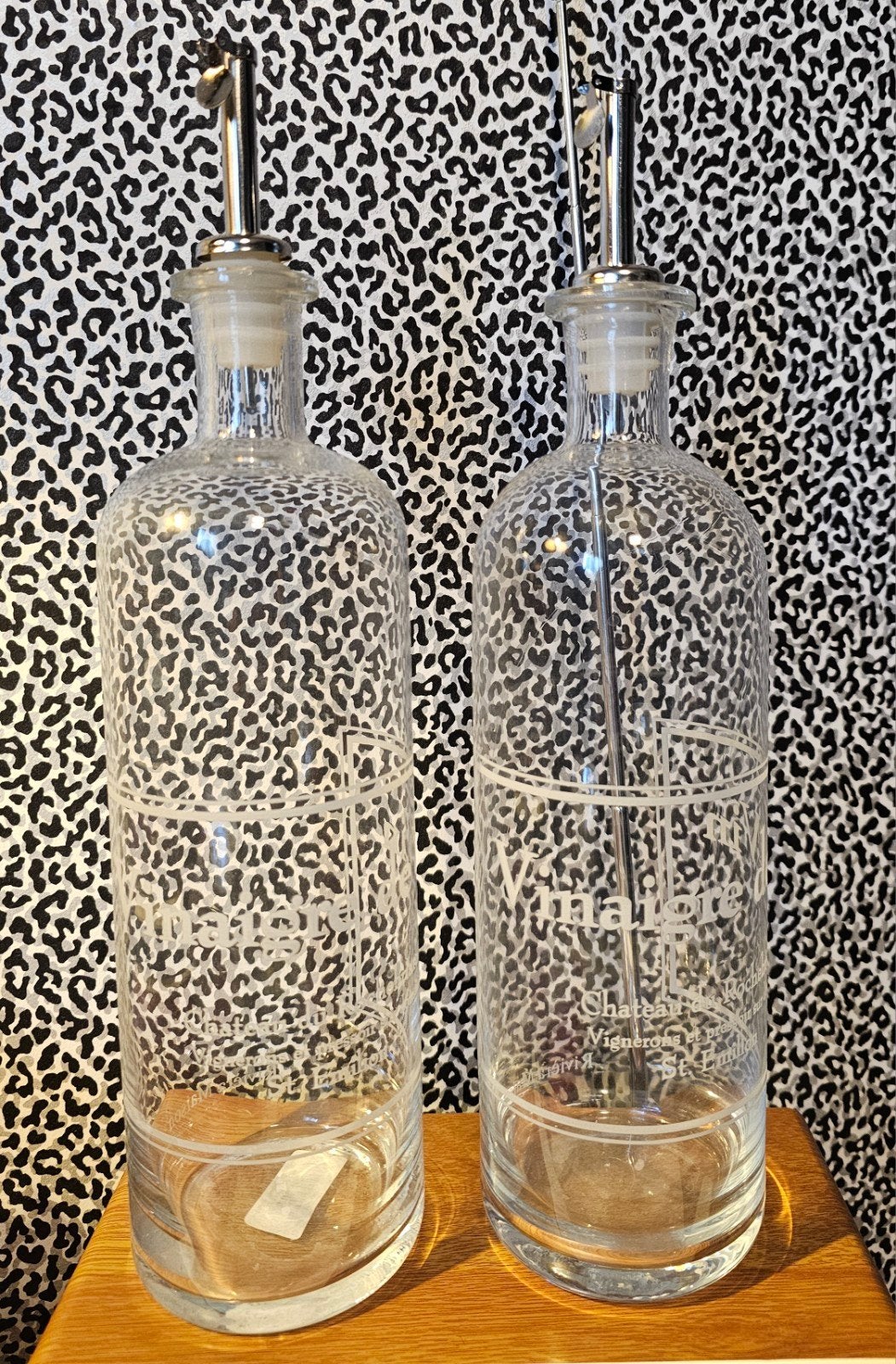 RIVIERA MAISON; 2 MOOIE GLAZEN FLESSEN € 12,50, Ophalen, Glas of Glazen, Overige stijlen, Glas
