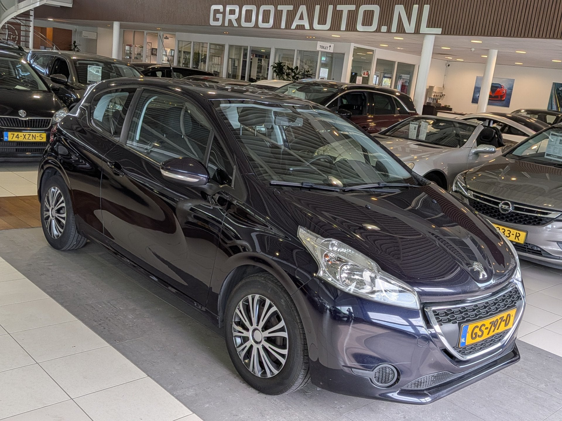 Peugeot 208 1.2 e-VTi Active Airco, Cruise Control, Tiptroni, Auto's, Peugeot, Stof, Gebruikt, 1199 cc, Origineel Nederlands