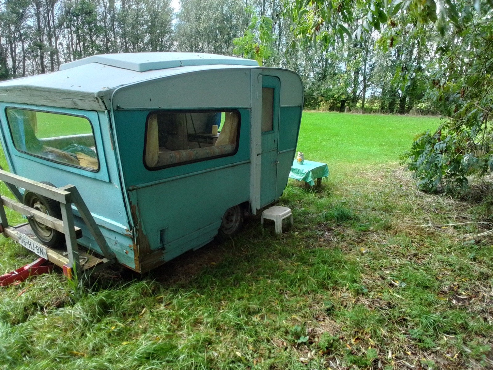 Een Otten caravan van 1961??, Overige merken, Tot en met 2, Hefdak, Treinzit