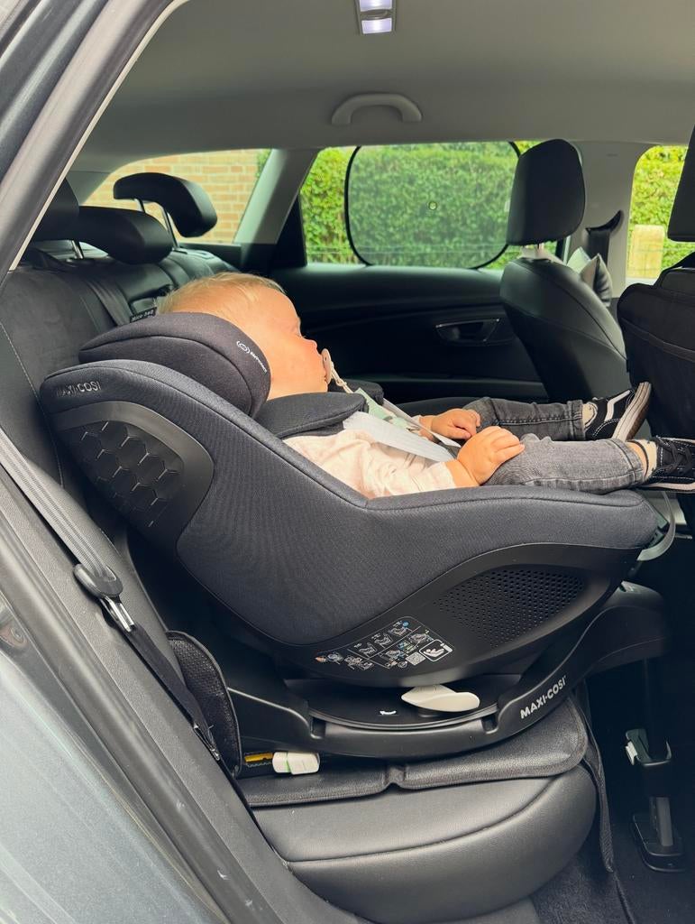 Maxi Cosi Mica 360 Pro authentic black, Ophalen, Zo goed als nieuw, Maxi-Cosi, Isofix