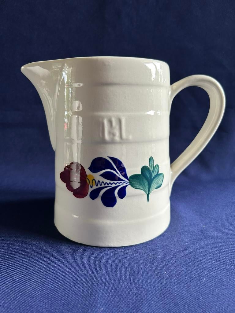Boerenbont 1.5 liter kan, Ophalen of Verzenden, Gebruikt, Aardewerk, Overige typen