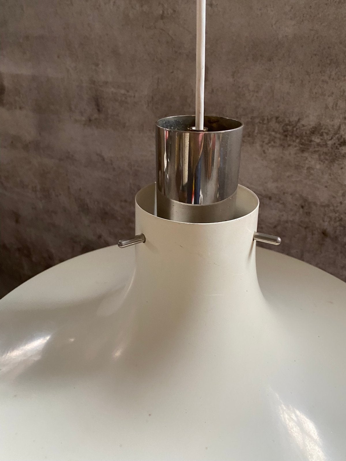Hans Agne Jakobssen design tulp hanglamp , jaren 70, Space Age, Gebruikt, Zweden, Onbekend
