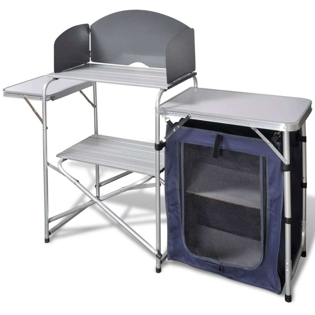 Campingkeuken kampeerkeuken inklapbaar alu GRATIS BEZORGD!, Overige, Verzenden, Nvt, Nvt