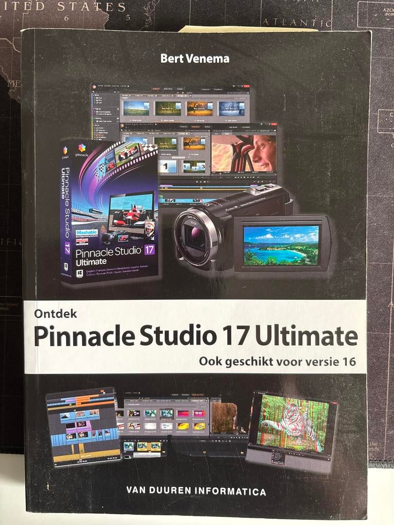 Ontdek Pinnacle Studio 17 Ultimate - Videobewerking, Ophalen of Verzenden, Gelezen, Software