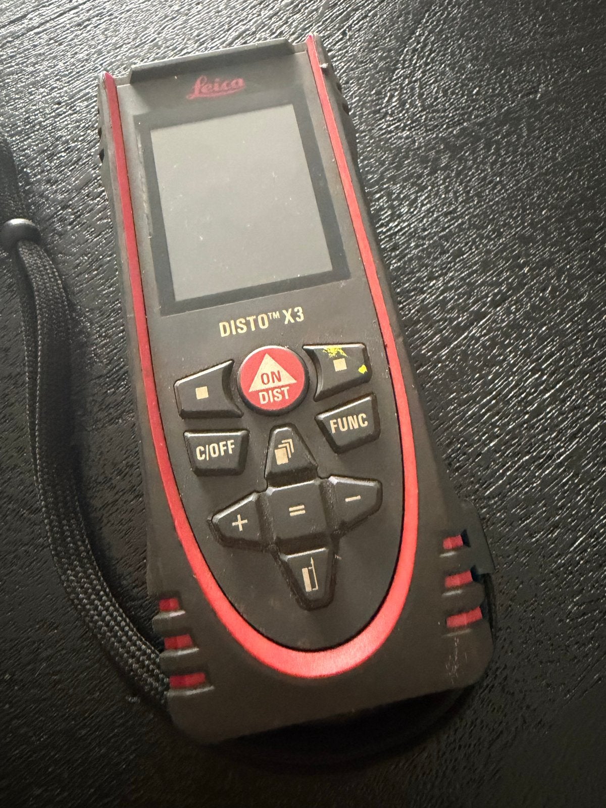 Leica DISTO X3 - Robuuste laserafstandsmeter, Doe-het-zelf en Verbouw, Meetapparatuur, Ophalen of Verzenden, Gebruikt, Afstand