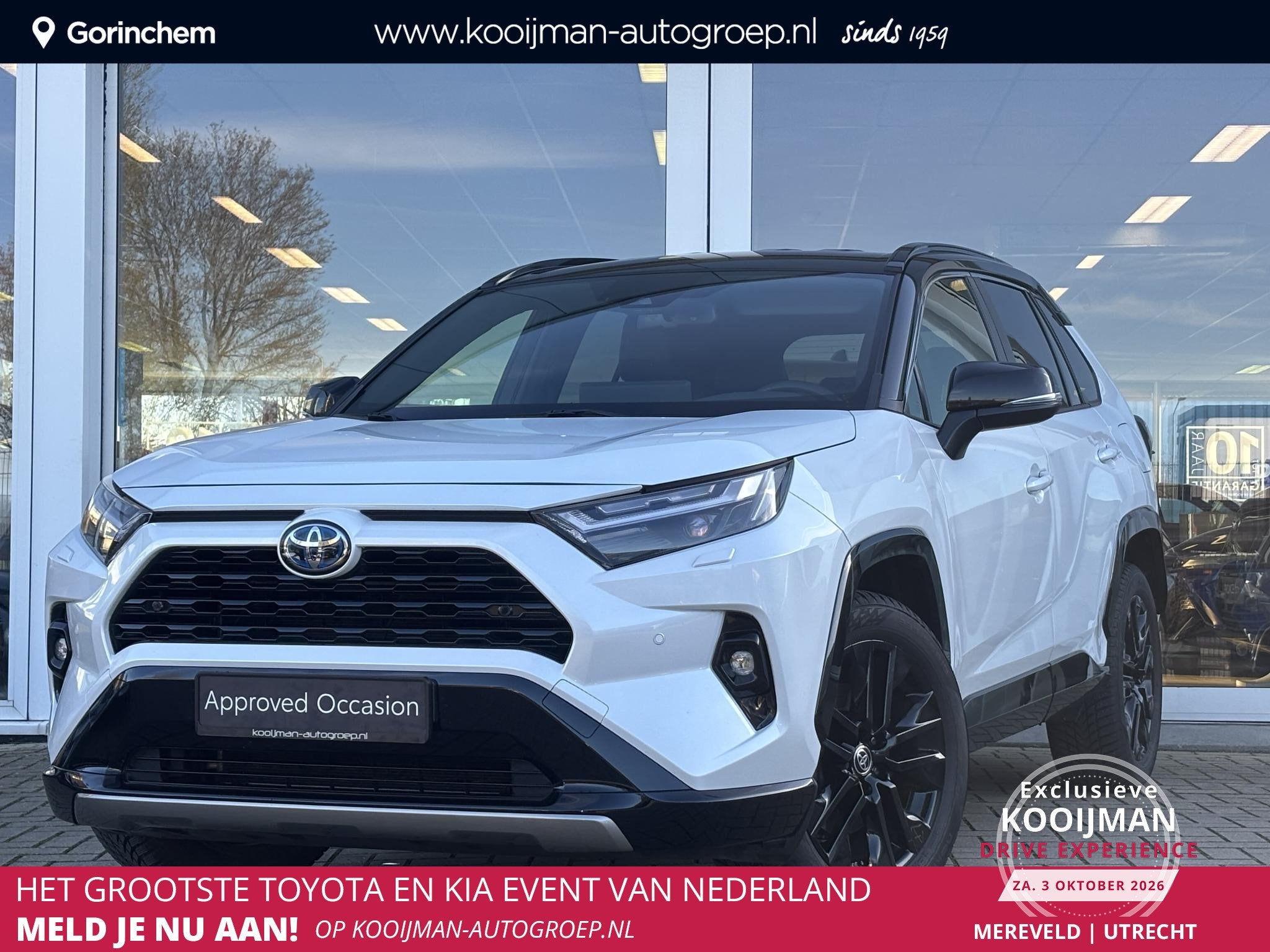 Toyota RAV4 2.5 Hybrid AWD Style Parkeersensoren, stoelverwa, Gebruikt, Euro 6, 4 cilinders, 2487 cc