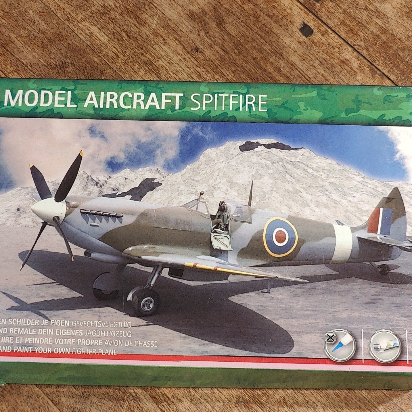Bouwpakket Spitfire vliegtuig, Ophalen of Verzenden, Nieuw, Vliegtuig