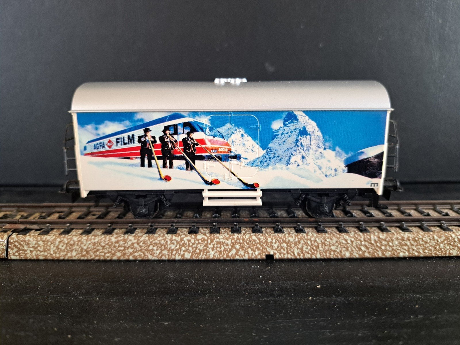 Märklin H0 Agfa 84416 Wagon - Goede staat, Hobby en Vrije tijd, Ophalen of Verzenden, Zo goed als nieuw, Wagon, Märklin