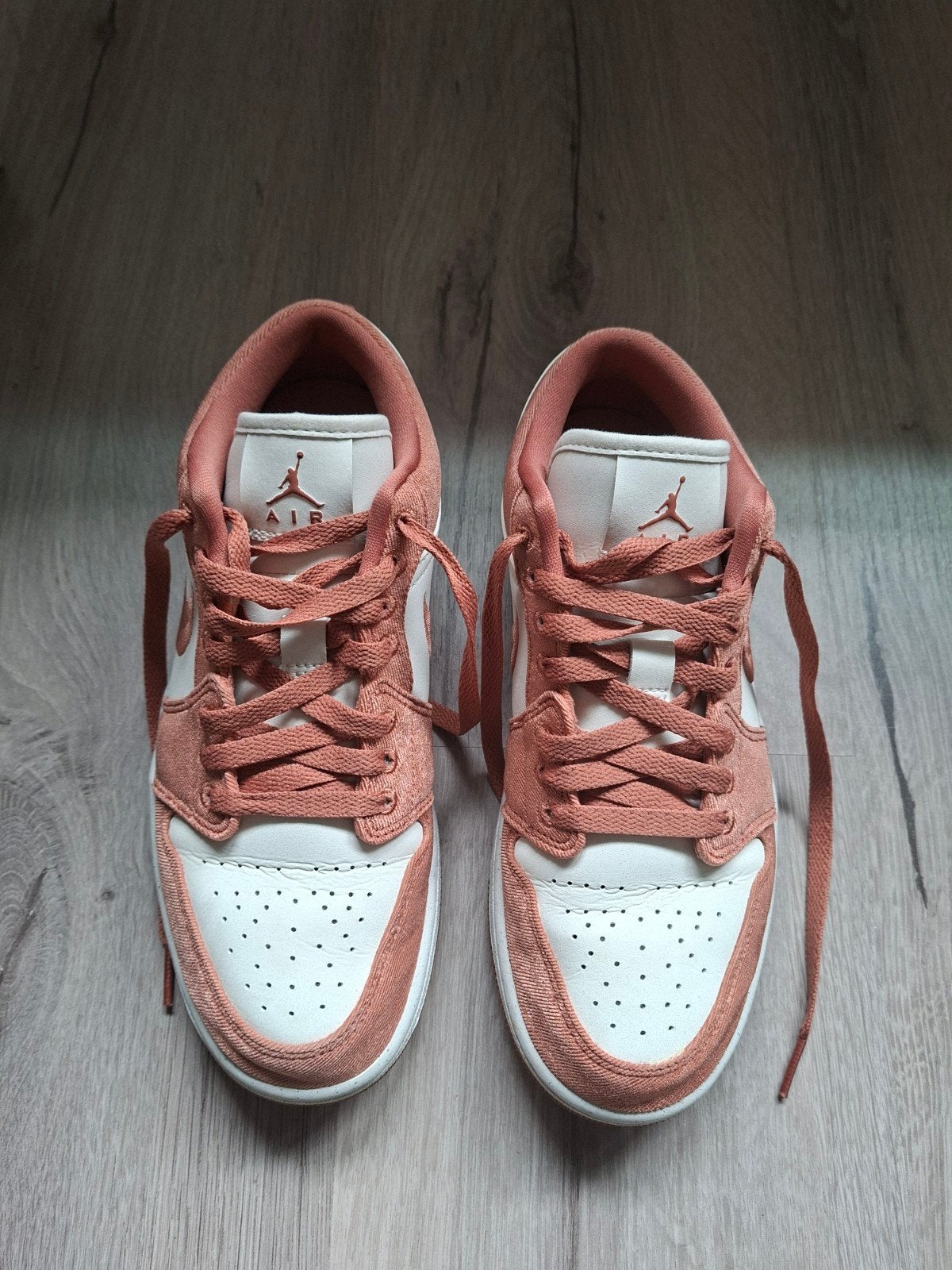 Nike Air Jordan 1 Low 'Denim' sneakers, Nike, Oranje, Ophalen of Verzenden, Sneakers of Gympen