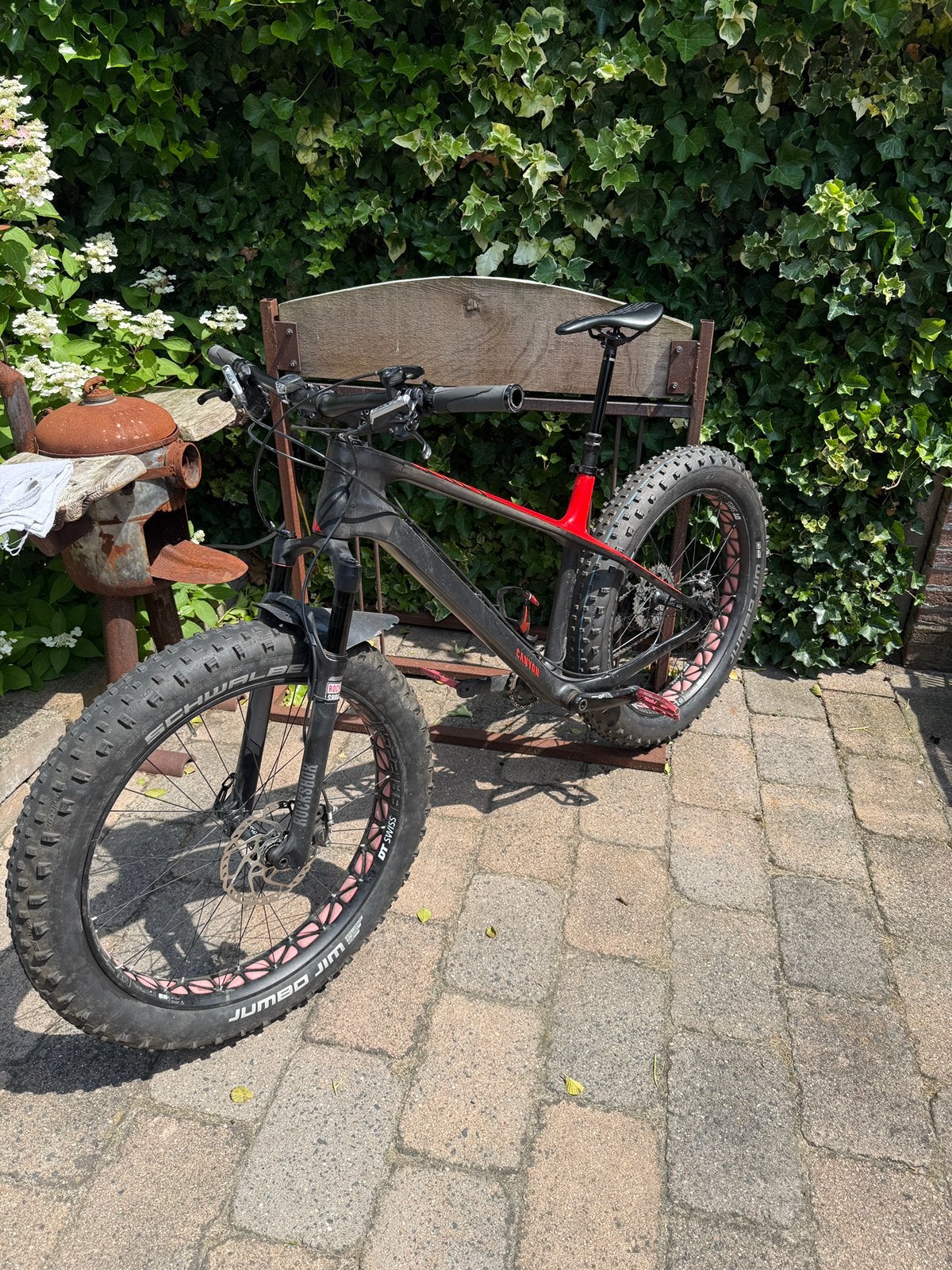 Canyon dude fatbike , mountainbike, 24 inch of meer, Aluminium, Ophalen of Verzenden, Zo goed als nieuw
