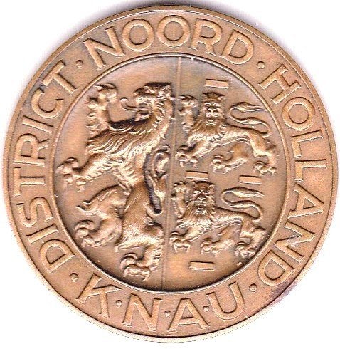 DISTRICT NOORD  -  HOLLAND  K.N.A.U.  HOOG I  16-8`41, Ophalen of Verzenden, Overige materialen