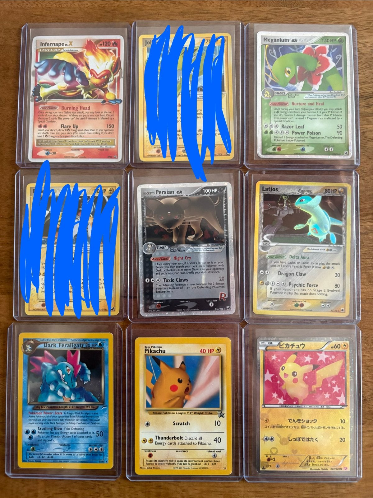 Vintage Pokémon collectie te koop, Verzenden, Gebruikt, Meerdere kaarten, Foil
