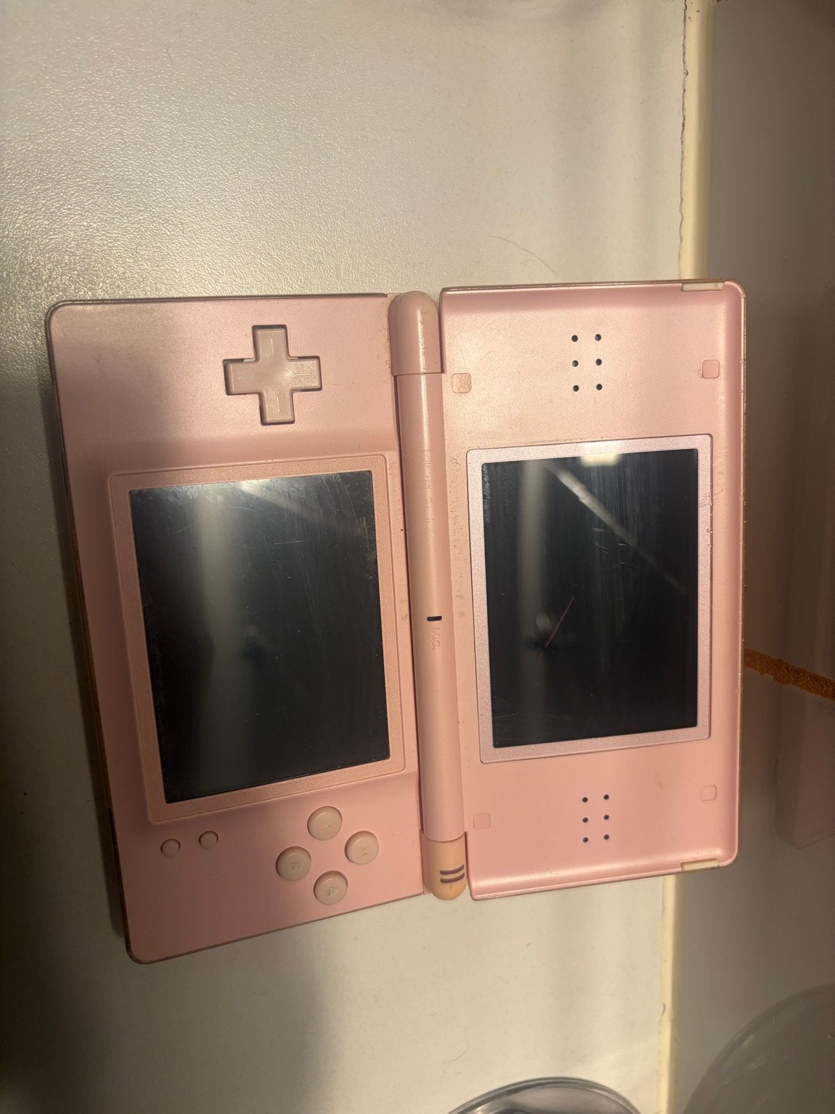 Roze Nintendo DS Lite - Gebruikt, Spelcomputers en Games, Spelcomputers | Nintendo DS, Ophalen of Verzenden, Gebruikt, Roze, DS Lite