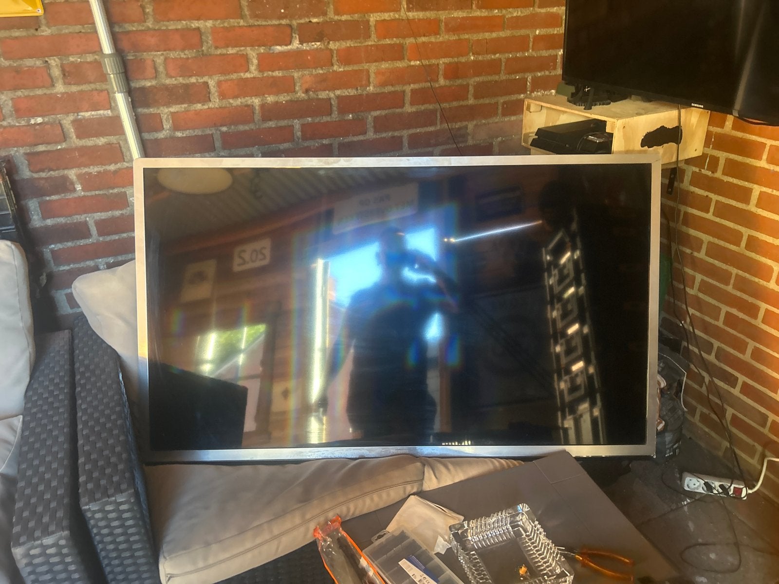 Goed werkende TV aangeboden, Ophalen, Philips, Gebruikt, 50 Hz