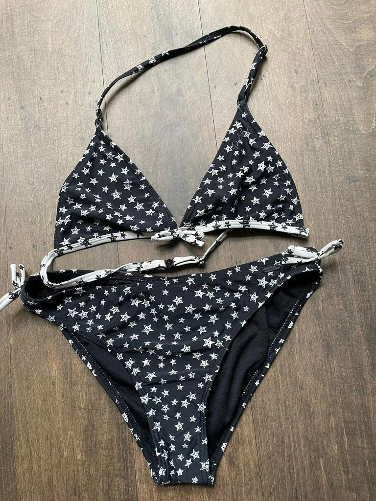 Protest bikini maat 164 zwart met sterren, Bikiniset, Meisje, Ophalen of Verzenden, Maat 176