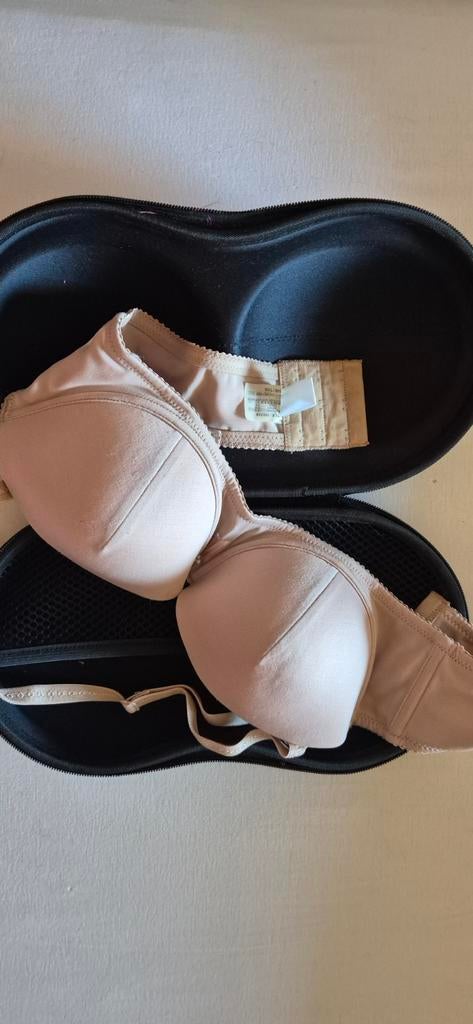 Marvera gel 75B Bh BOMBSHELL push-up voor 2 maten meer, MARVERA styled bij TREBS, Verzenden, Beige, BH