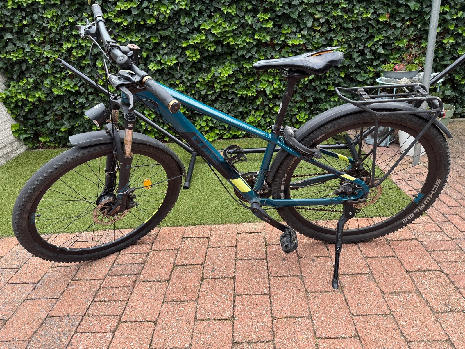 Cube Aim Allroad, blauw (Framemaat: 14" | 27,5" | XS), Minder dan 45 cm, Ophalen, Zo goed als nieuw, Overige merken