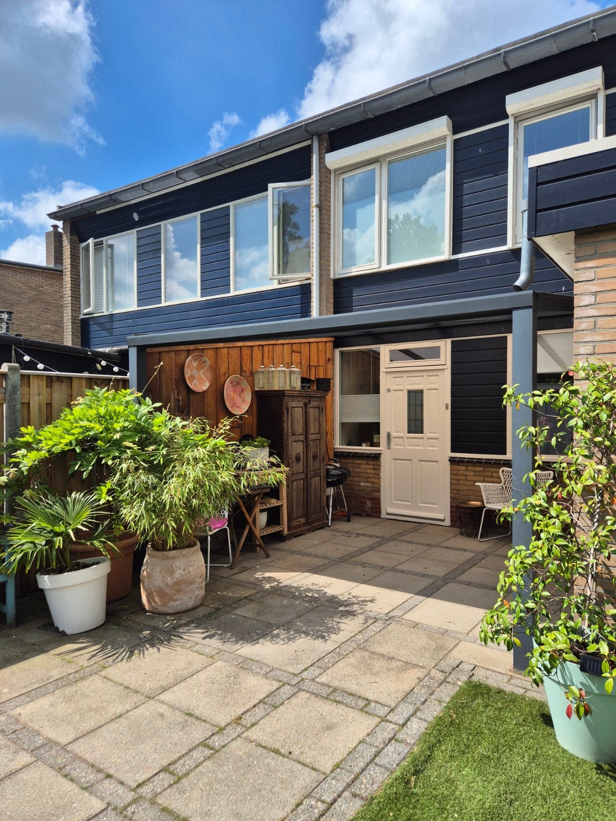 Gratis terrastegels met klinkers, ca. 15 m² + kunstgras, Tuin en Terras, Tegels en Klinkers, Ophalen, Gebruikt, 10 m² of meer