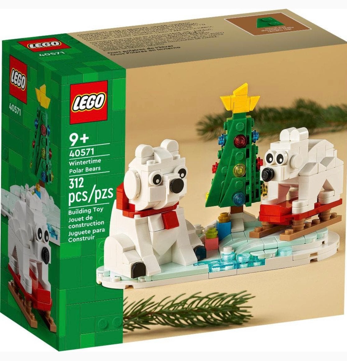 Nieuw Lego 40571 ijsberen in de winter SEALED, Lego, Nieuw, Ophalen of Verzenden, Complete set